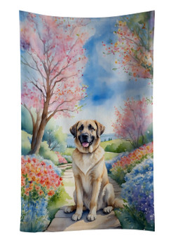 Anatolian Shepherd Spring Garden Kitchen Towel Dish Cloths product image at NuMercy