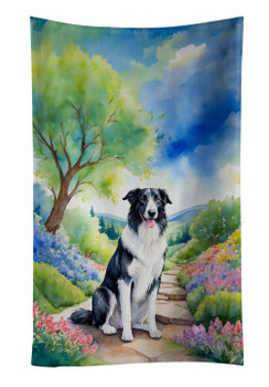 Borzoi Spring Path Kitchen Towel Dish Cloths DAC6576 product image at NuMercy