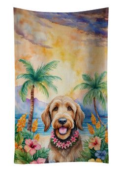 Otterhound Luau Kitchen Towel Dish Cloths product image at NuMercy