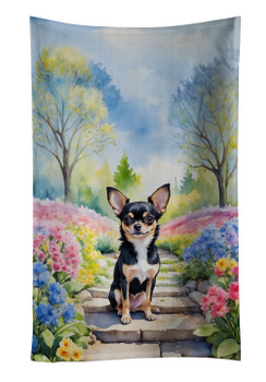 Chihuahua Spring Path Kitchen Towel Dish Cloths DAC6597 product image at NuMercy