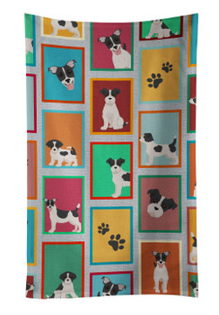 Lots of Jack Russell Terrier Kitchen Towel Dish Cloths product image at NuMercy