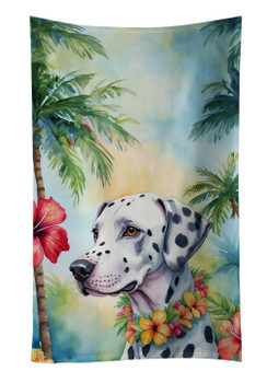 Dalmatian Luau Kitchen Towel Dish Cloths DAC6421 product image at NuMercy
