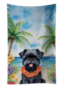 Affenpinscher Luau Kitchen Towel Dish Cloths DAC6345 product image at NuMercy