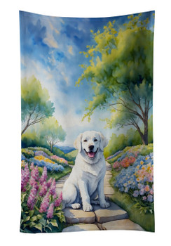 Kuvasz Spring Path Kitchen Towel Dish Cloths product image at NuMercy