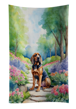 Bloodhound Spring Path Kitchen Towel Dish Cloths product image at NuMercy