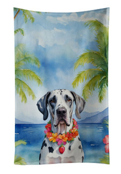 Great Dane Luau Kitchen Towel Dish Cloths DAC6446 product image at NuMercy