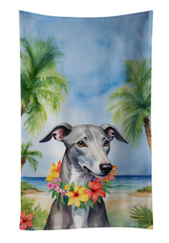 Greyhound Luau Kitchen Towel Dish Cloths DAC6450 product image at NuMercy