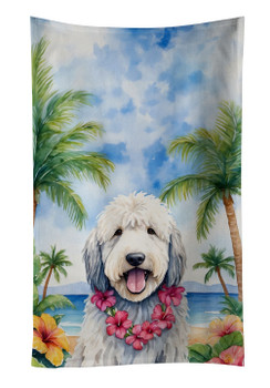 Komondor Luau Kitchen Towel Dish Cloths product image at NuMercy