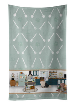 Tricolor Sheltie in the Kitchen Kitchen Towel Dish Cloths product image at NuMercy