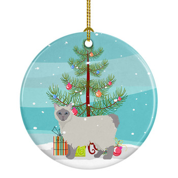 Owyhee Bob Cat Christmas Ceramic Ornament CK4675 product image at NuMercy