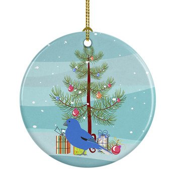 Bunting Merry Christmas Ceramic Ornament product image at NuMercy