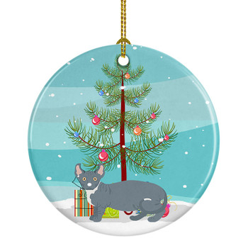Dwelf Cat Christmas Ceramic Ornament CK4611 product image at NuMercy