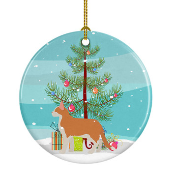 Aphrodite Giant Cat Christmas Ceramic Ornament CK4559 product image at NuMercy