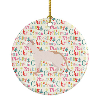 Colorpoint Shorthair #3 Cat Christmas Ceramic Ornament product image at NuMercy