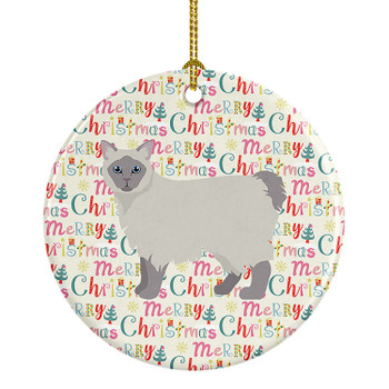 Owyhee Bob #1 Cat Christmas Ceramic Ornament product image at NuMercy