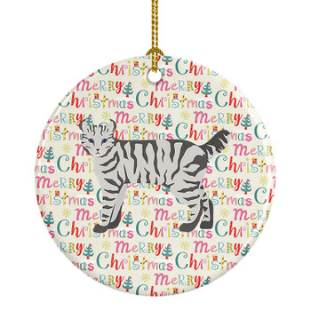 Highlander Lynx #2 Cat Christmas Ceramic Ornament product image at NuMercy
