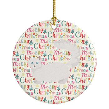 Napoleon #1 Cat Christmas Ceramic Ornament product image at NuMercy