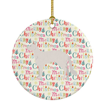 Balinese #2 Cat Christmas Ceramic Ornament product image at NuMercy