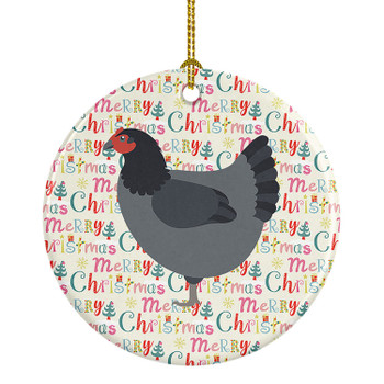 Jersey Giant Chicken Christmas Ceramic Ornament product image at NuMercy