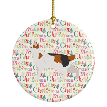 Korean Bobtail Cat Christmas Ceramic Ornament WDK2562 product image at NuMercy