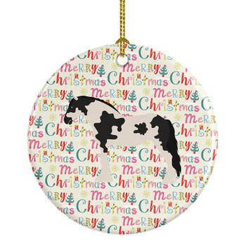 Cyldesdale Horse Christmas Ceramic Ornament product image at NuMercy