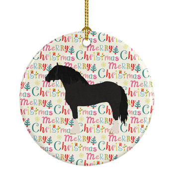 Pomeranian Rogener Goose Christmas Ceramic Ornament WDK2749 product image at NuMercy