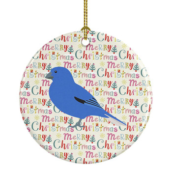 Bunting Christmas Ceramic Ornament product image at NuMercy