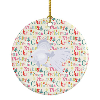 Ryukin Goldfish Christmas Ceramic Ornament product image at NuMercy