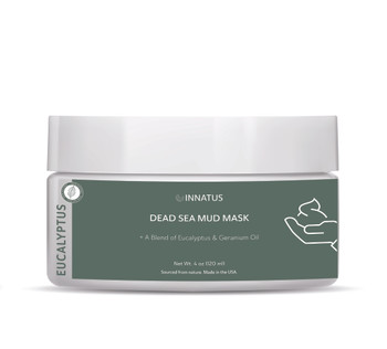 Dead Sea Mud Mask with Eucalyptus Oil – 4oz product image at 