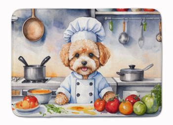 Maltipoo The Chef Memory Foam Bath/Kitchen Mat product image at NuMercy