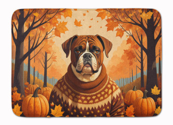 Boxer Fall Memory Foam Bath/Kitchen Mat product image at NuMercy