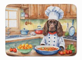 Boykin Spaniel The Chef Memory Foam Bath/Kitchen Mat product image at NuMercy