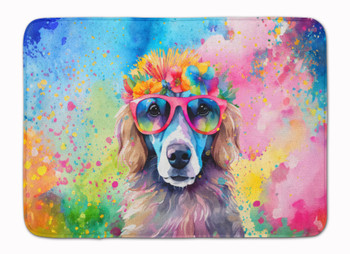 Poodle Hippie Dawg Memory Foam Bath/Kitchen Mat product image at NuMercy