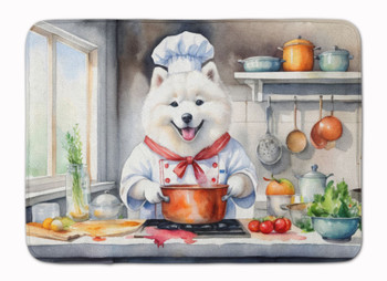Samoyed The Chef Memory Foam Bath/Kitchen Mat product image at NuMercy