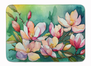 Louisiana Magnolias in Watercolor Memory Foam Bath/Kitchen Mat DAC1663 product image at NuMercy