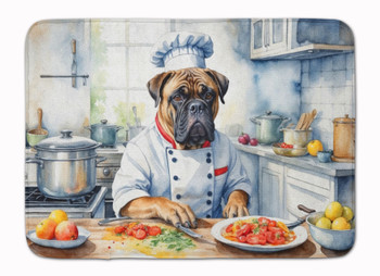 Bullmastiff The Chef Memory Foam Bath/Kitchen Mat product image at NuMercy