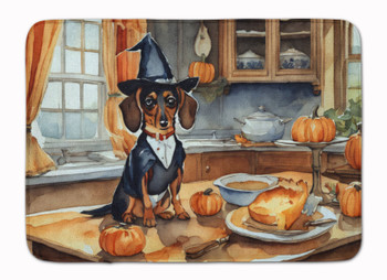 Dachshund Fall Kitchen Pumpkins Memory Foam Bath/Kitchen Mat DAC1770 product image at NuMercy
