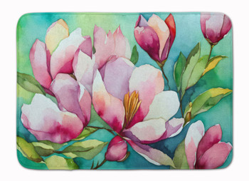 Louisiana Magnolias in Watercolor Memory Foam Bath/Kitchen Mat DAC1662 product image at NuMercy