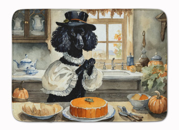 Poodle Fall Kitchen Pumpkins Memory Foam Bath/Kitchen Mat DAC1801 product image at NuMercy