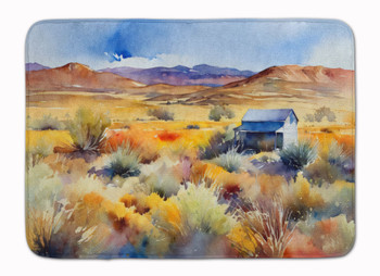 Nevada Sagebrush in Watercolor Memory Foam Bath/Kitchen Mat DAC1683 product image at NuMercy