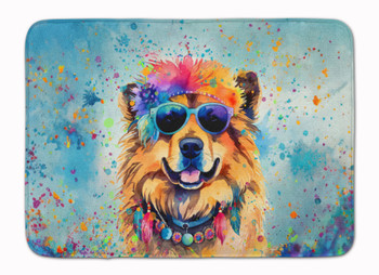 Chow Chow Hippie Dawg Memory Foam Bath/Kitchen Mat DAC2491 product image at NuMercy