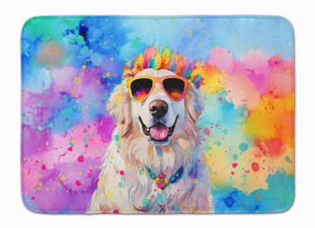 Great Pyrenees Hippie Dawg Memory Foam Bath/Kitchen Mat DAC2515 product image at NuMercy