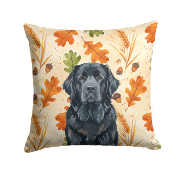 Black Newfoundland Heirloom Fall Throw Pillow 18" x 18" product image at NuMercy