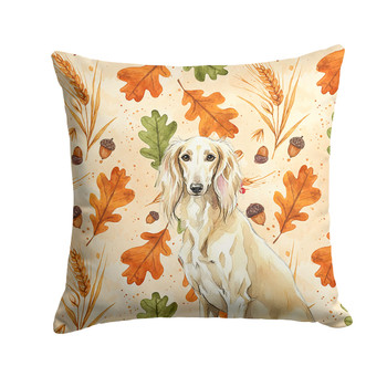 Cream Saluki Heirloom Fall Throw Pillow 18" x 18" product image at NuMercy