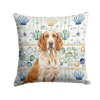 Bracco Italiano Coastal Sea Glass Throw Pillow 18" x 18" product image at NuMercy