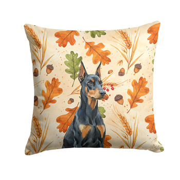 Doberman Pinscher Heirloom Fall Throw Pillow 18" x 18" product image at NuMercy