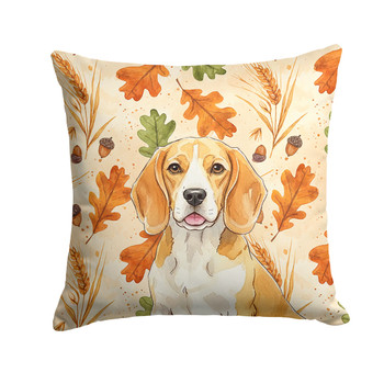 Lemon and White Beagle Heirloom Fall Throw Pillow 18" x 18" product image at NuMercy