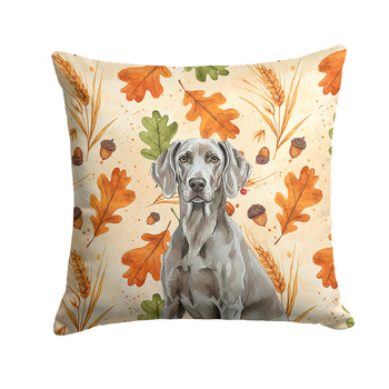 Weimaraner Heirloom Fall Throw Pillow 18" x 18" product image at NuMercy