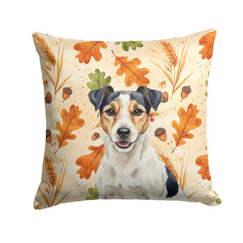Parson Russell Terrier Heirloom Fall Throw Pillow 18" x 18" product image at NuMercy