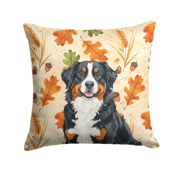Bernese Mountain Dog Heirloom Fall Throw Pillow 18" x 18" product image at NuMercy